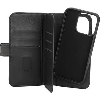 GEAR Wallet Case 2-in-1 7 Card Slots MagSeries Black - iPhone 15 Pro