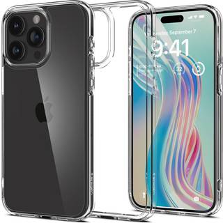 Spigen Ultra Hybrid - crystal clear - iPhone 15 Pro Max