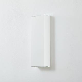 Lucande Anita LED-væglampe, hvid, højde 26 cm