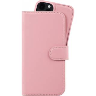 Holdit iPhone 12 / 12 Pro Wallet Case Magnet Plus - Flip Cover - Pink