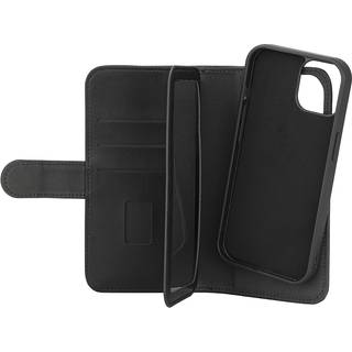 Gear 2-i-1 iPhone 15 7-kort pungetui (sort)