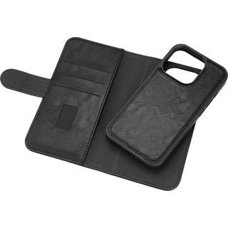 Gear 2-i-1 iPhone 15 Plus 3-kort pungetui (sort)