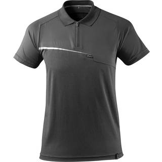 MASCOT ADVANCED poloshirt med brystlomme, mørk antracit - M