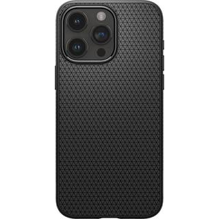 iPhone 15 Pro Spigen Liquid Air Bagside Cover - Grøn