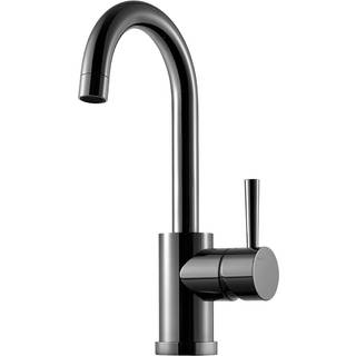 Tapwell EVO078 et-grebs håndvaskarmatur - black chrome