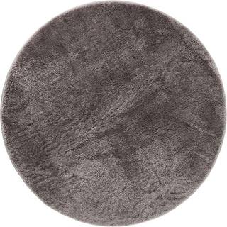 KM Carpets Cozy Rundt Gulvtæppe 160, Grey
