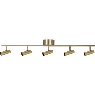 Globen Lighting Hubble 5 Long plafond Børstet messing