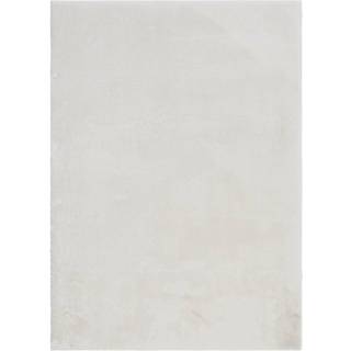 KM Carpets Cozy Gulvtæppe 110x160, White