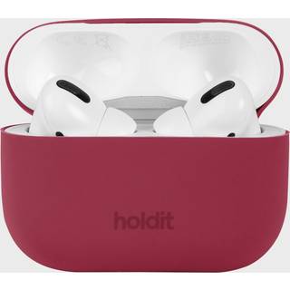 Holdit AirPods Pro 2 / Pro Silikone Cover - Red Velvet
