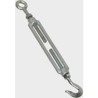 Bardunstrammer øje/krog galv. 10mm