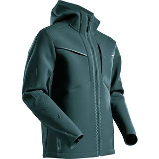 Mascot softshelljakke Customiz 3 Skovgrøn m/hætte 22086-662-34