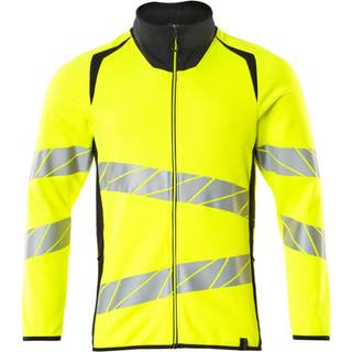 MASCOT® Sweatshirt med lynlås Hi-Vis Gul/Sort 19184-781-1709 S