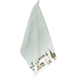Pillivuyt Vinter viskestykke 50x70 cm Arctic ice