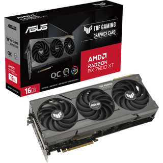 ASUS Radeon RX 7800 XT TUF OC - 16GB GDDR6 RAM - Grafikkort