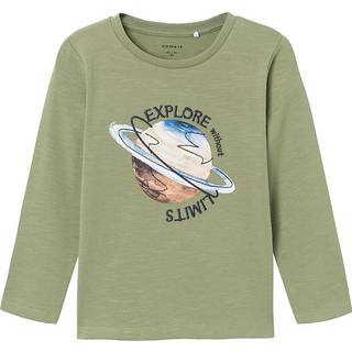 Name It Oxford Tan Glitter Top