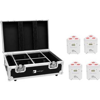 Eurolite Set 4x AKKU TL-3 TCL white + Case with charging function TILBUD NU