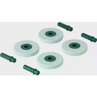Modu foam wheels, 8 Pieces 2.0 - Ocean Mint / Forest Green