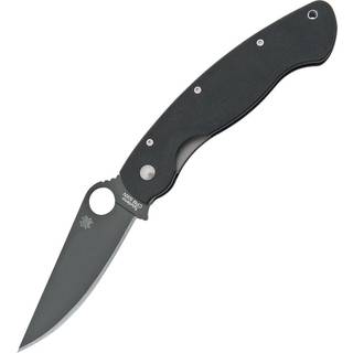 Military foldekniv, sort