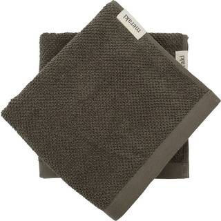 Meraki Solid håndklæde 50x100 cm 2-pack Army