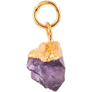 House of Vincent Birth Stone February Vedhæng 18 kt. Forgyldt Messing VJ076-LPG-FA - Dame - Brass