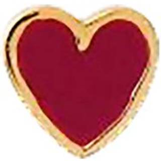 STINE A Jewelry Petit Love Heart ørering 1181-02-Burgundy (½ par)