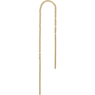 Piercing smykker - Pierce52, 8kt. guld ørekæde