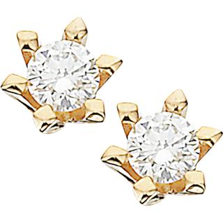 Scrouples - Victoria ørestikker i 14kt. guld m. 0,33ct. TW/SI