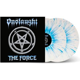 Onslaught - The Force (White W/ Blue Splatter Vinyl 2lp)
