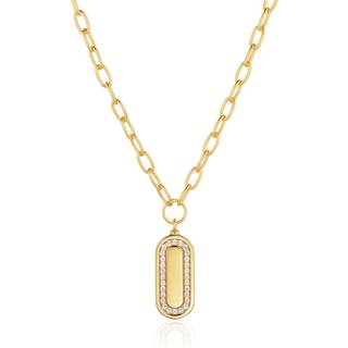 SIF Jakobs Halskette - CAPIZZI GRANDE - SJ-N42231-CZ-YG - gold
