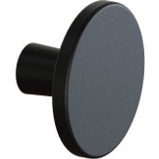 Scanbad Button knop, Ø42 mm, sort genanvendt plast