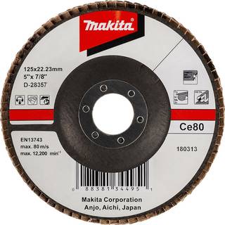 Makita Slibeskive 125/k80 - D-28357