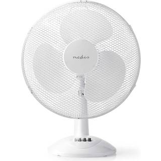 Nedis Nedis Bordventilator 45W, Hvid 5412810336906