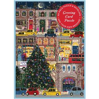 Joy Laforme Winter Lights Greeting Card Puzzle