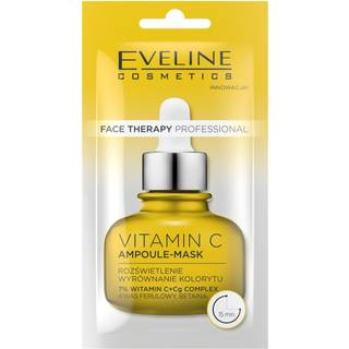 Eveline Cosmetics Face Therapy Vitamin C Crememaske med lysende effekt 8 ml - 8 ml