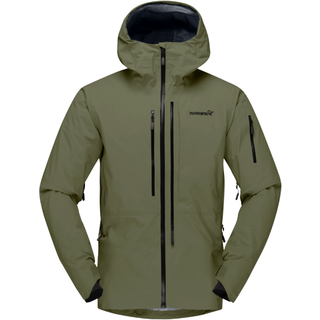 Norrøna Men's Lofoten GORE-TEX Pro Jacket Olive Night, XXL