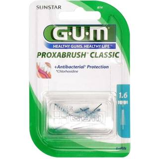 GUM Mellemrumsbørster 8 stk. Proxabrush Classic 1.6 mm ISO 5
