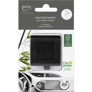 ipuro Essentials Black Bamboo luftfrisker til bil 1 stk. - 1 stk.