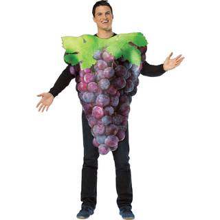 Wein-Trauben Kostüm blau