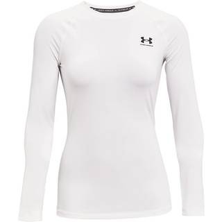 HeatGear® Compression Women's Long Sleeve White / Black XL