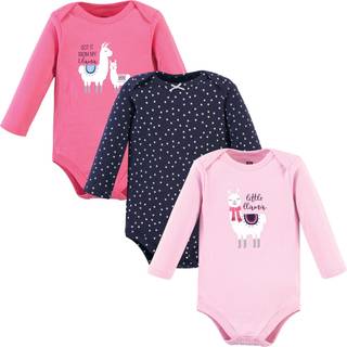 Hudson baby unisex baby bomuld langærmet bodysuits Lille lama 6-9 måneder