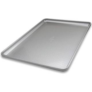 USA pan bageware tunge ekstra stort ark pan warp resistent nonstick bage pan aluminiseret st?l