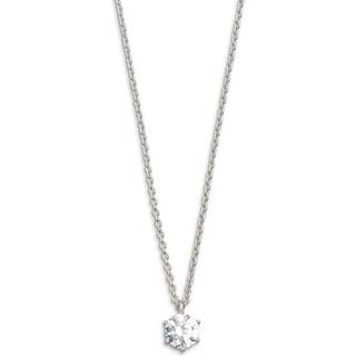 XENOX Collier - Silver Circle Krappenfassung - XS7211 - silber