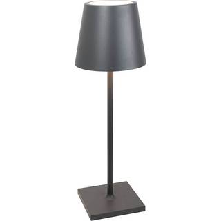 Zafferano Poldina L Desk bordlampe IP54 grå
