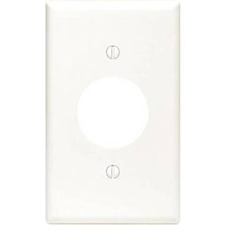 Leviton 001-88004 Single Gang White Single Constctact Wallplate