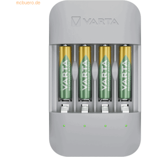 VARTA Eco Charger Pro Batterioplader + 4x AAA 800mAh
