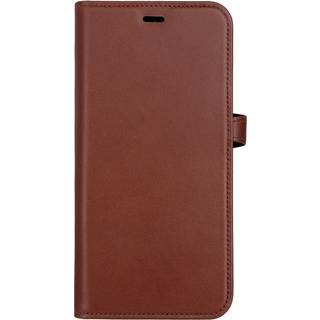 Buffalo iPhone 15 Pro Max 2in1 Leather MagSeries pungetui (sort) - På lager i butik