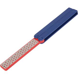 Silverline Foldbare Diamant-slibesten i dobbeltsidet plastikhus (P600/1200)