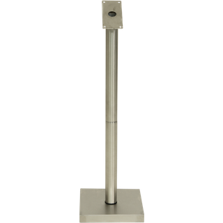 Securit stålstativ til informationsdisplay 85 cm rustfrist stål