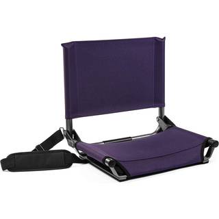 Cascade Mountain Tech Stadium Seat - Letv?gtsb?rbar klapstol til blegere og b?nke - Purple 17