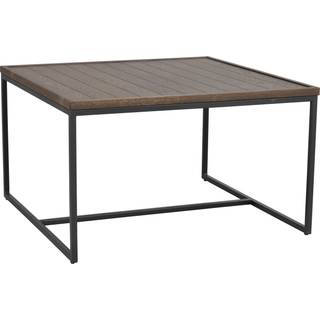 Rowico Home Deerfield sofabord Brun egetræ/sort 80 x 80 cm